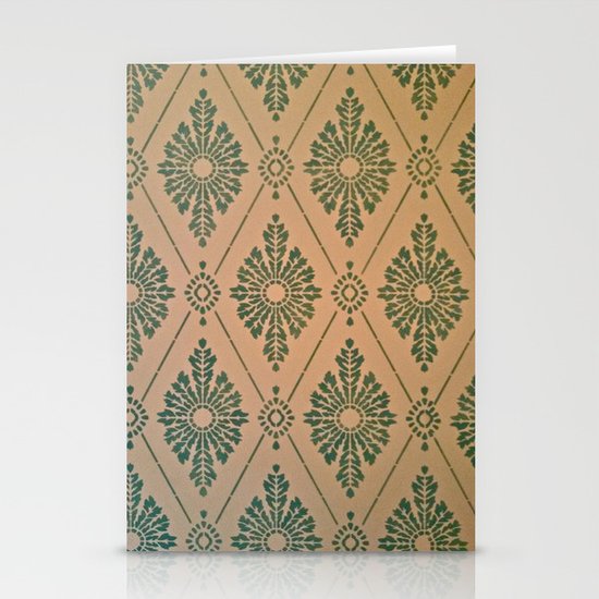 Green Stationery Cards
