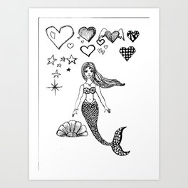 Fantasy Girl Art Prints Society6