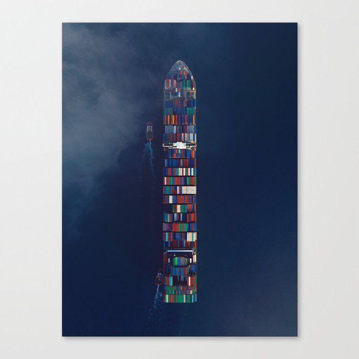 Above The Clouds  Canvas Print