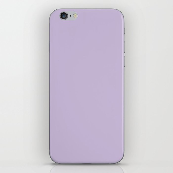 Flowing Silk Purple iPhone Skin