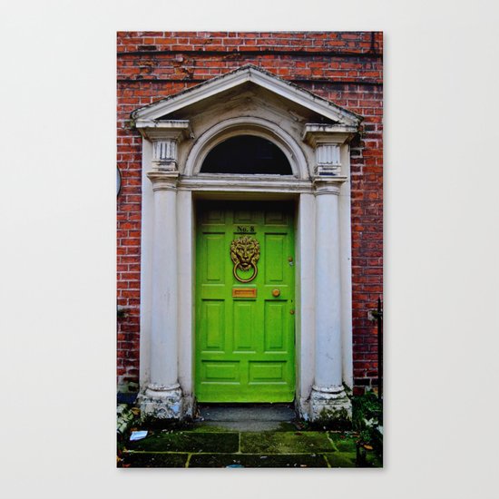 The Lion at No. 8 Canvas Print