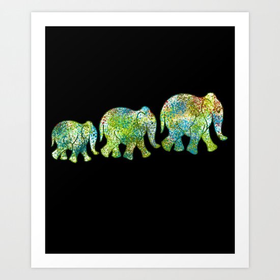 elephant 1 Art Print
