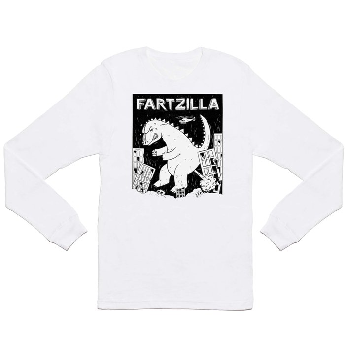 Fartzilla (1 color) Long Sleeve T Shirt