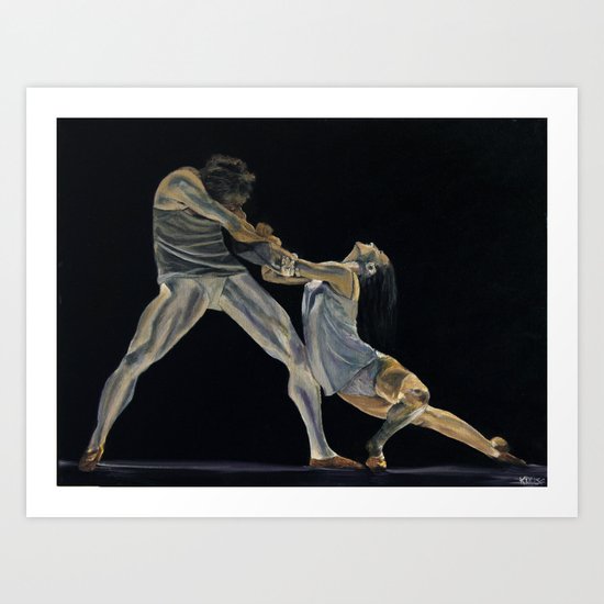 Dancers Art Print
