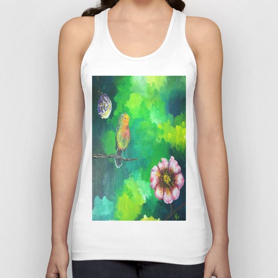 Birdy Dreams Unisex Tank Top
