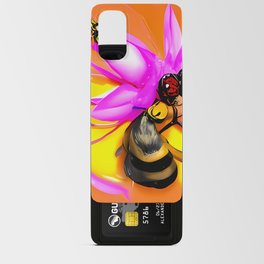 Abstract AI generative ART - Pollinate 3 Android Card Case