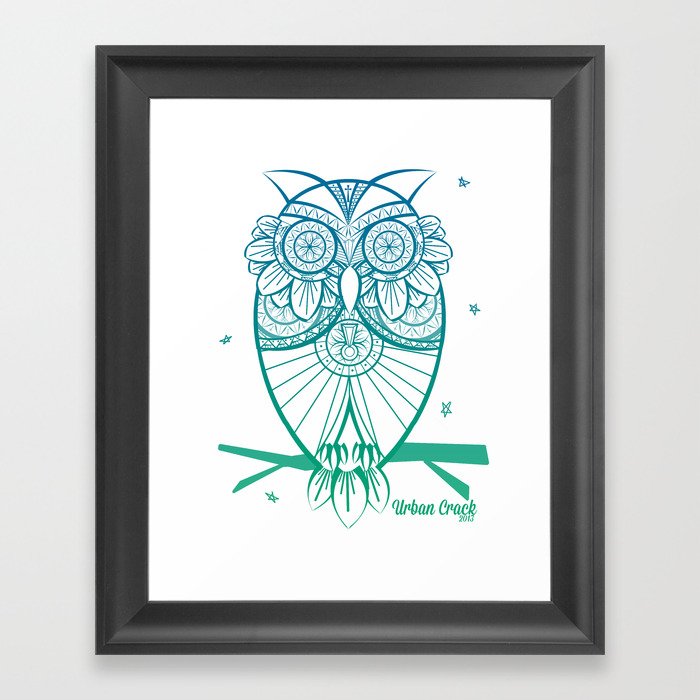 Design Owl Framed Art Print