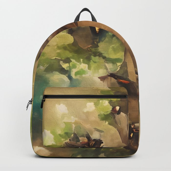 Robins in the Tree Backpack