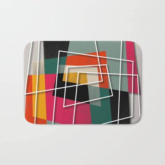Fill & Stroke III Bath Mat