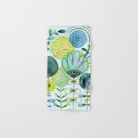Spring Blooms Hand & Bath Towel