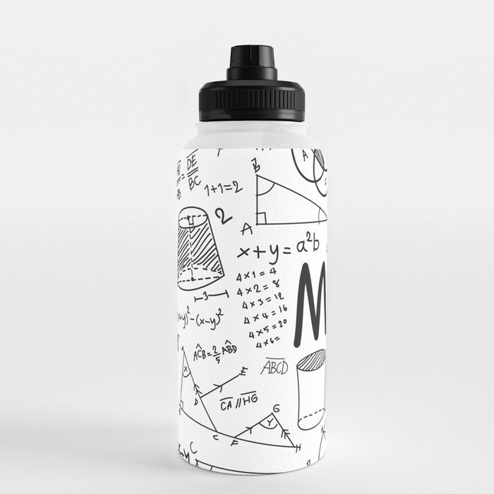 Water Bottle, Hydrate, Health Hand Drawn Doodles 110 
