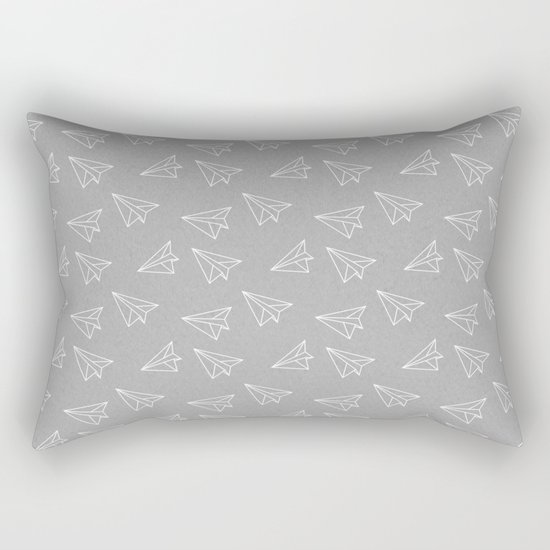 Paper plane Rectangular Pillow