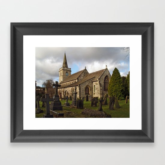 St. Ricarius, Aberford. Framed Art Print