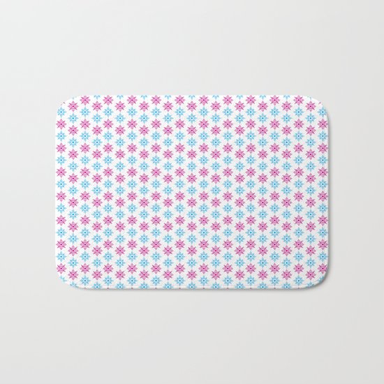 snowflakes Bath Mat
