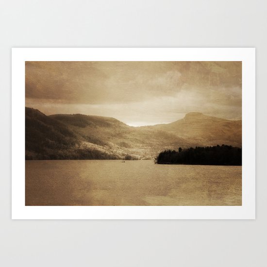 Lake George II Art Print