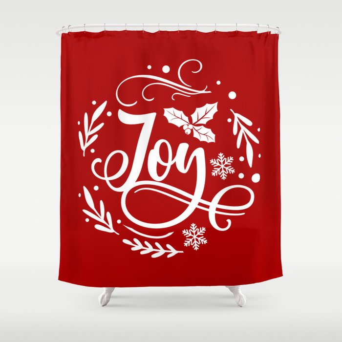 Christmas Joy! Shower Curtain