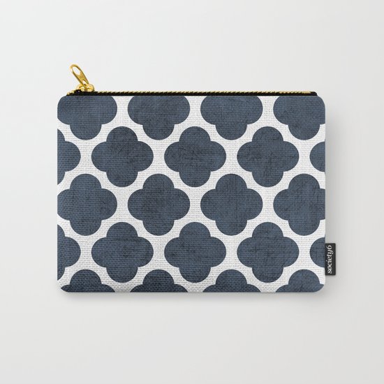 navy clover Carry-All Pouch