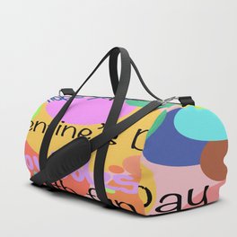 Hope Your Valentine's Day Bubbles With Fun Duffle Bag
