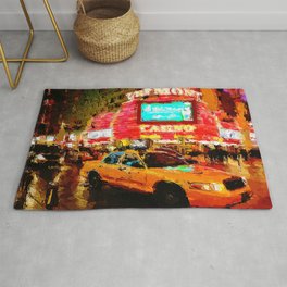 Fremont Street Experience Las Vegas Lights and Action Rug