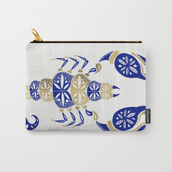 Scorpion – Navy & Gold Carry-All Pouch