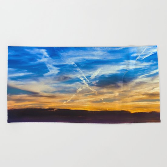 Going Through Changes Beach Towel