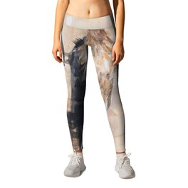 Pitched pierced Leggings