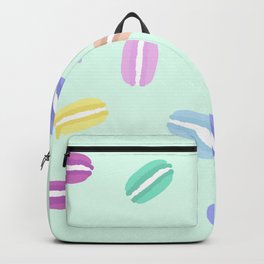 Large Macarons in Mint Backpack