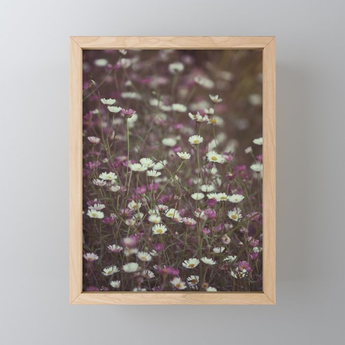 floral dream Framed Mini Art Print