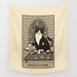 Four of Cups Wall Tapestry