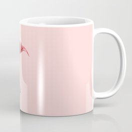 SNEAKER FLAMINGO Coffee Mug | Graphicdesign, Pink, Sports, Curated, Digital, Contemporary Art, Nursery, Photomanipulation, Cute, Nurseryart 