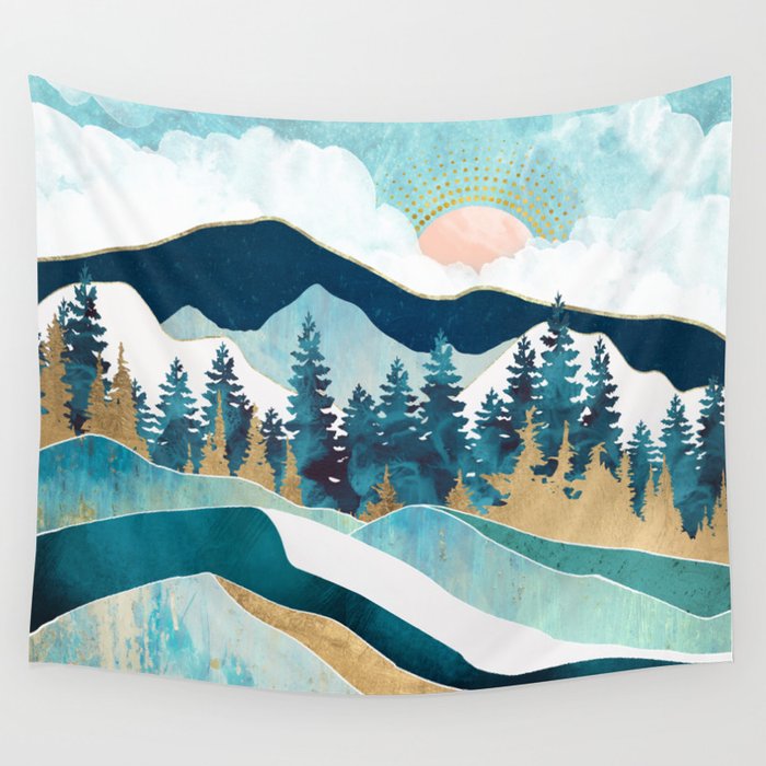 Summer Forest Wall Tapestry