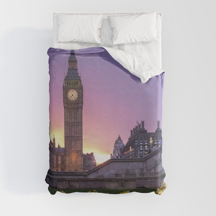 London's Big Ben Duvet Cover