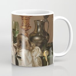 Still life with gilded goblet - Willem Claesz. Heda (1635) Mug