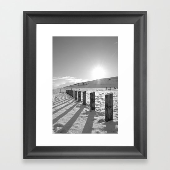Shadows Framed Art Print