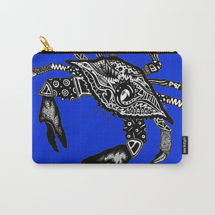 Maryland Blue Crab graffiti Carry-All Pouch
