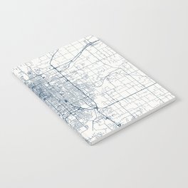 Springfield, Missouri - Minimal City Map Notebook