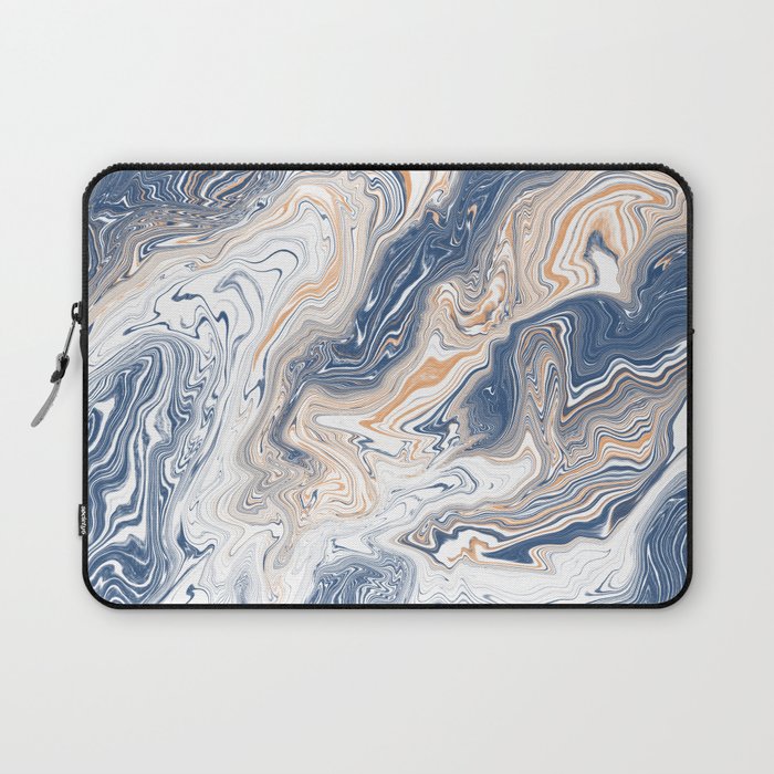 Abstract marble - space theme colour Laptop Sleeve