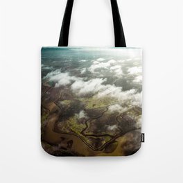 Above Earth Landscape Tote Bag