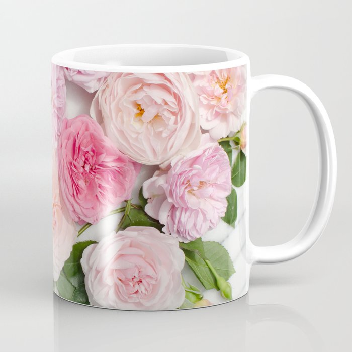 Beautiful Summer Pink Flowers Coffee Mug