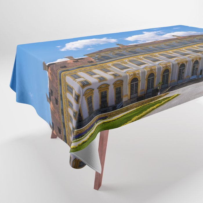 Germany Photography - Schleissheim Palace Complex Under The Blue Sky Tablecloth