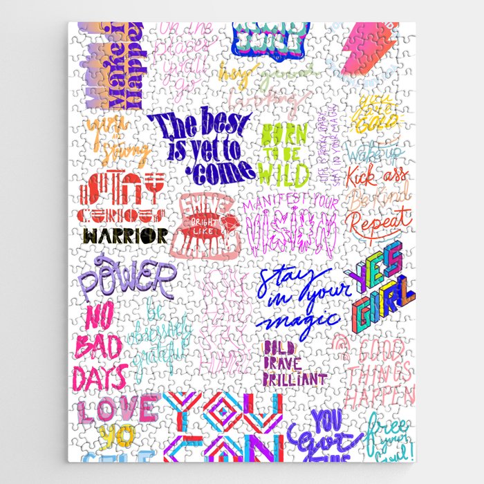 Inspiration Quotes Jigsaw Puzzle
