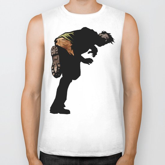 RUN ZOMBIE RUN! Biker Tank