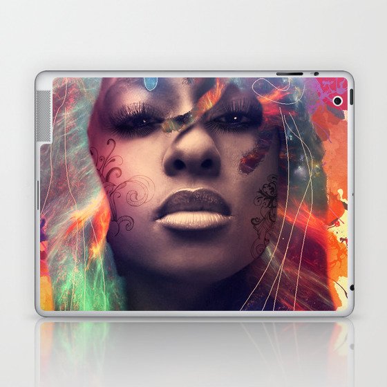 Beauty Was Her Name Laptop & iPad Skin