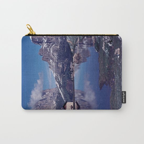 ESCAPE #2 #BLUE #Original - Peace in the Mountains Carry-All Pouch