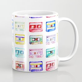 Mixed Tapes – cassette tape pattern  Coffee Mug