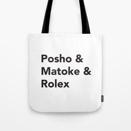 Posho & Tote Bag