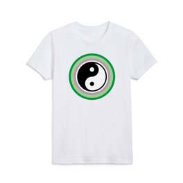 Simple Yin Yang  Kids T Shirt