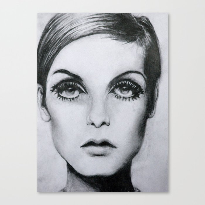 Mysterious Twiggy Canvas Print