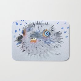 Puffer Fish Bath Mat