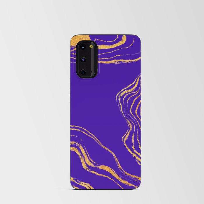 Deeply Purple Android Card Case
